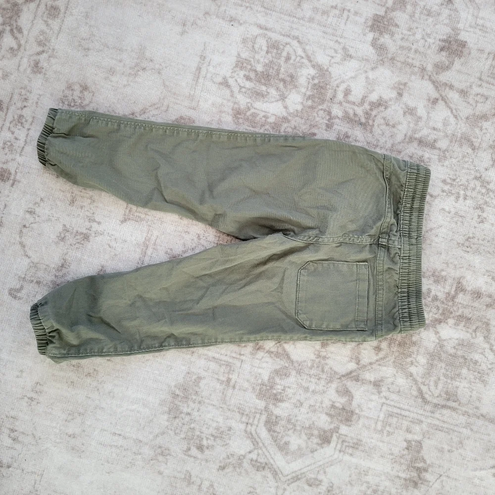 Old Navy Little Boy Jogger Pants Army Green‎ 4T
